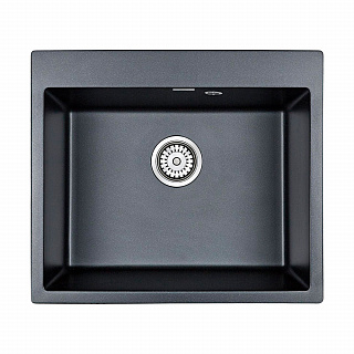 Мойка для кухни кварцевая Paulmark Kante PM106052-BLM