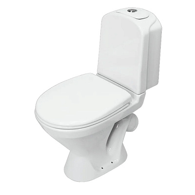Унитаз-компакт Sanita Luxe Classic DM (дюропласт, микролифт) CSCSLCC01040611