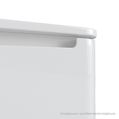 Тумба подвесная с раковиной белый, 80 см, IDDIS Edifice EDI80W0i95 белый