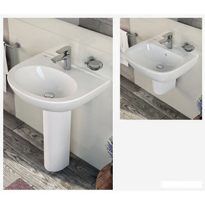 Раковина подвесная Vitra Zentrum 55 см 5632B003-0001