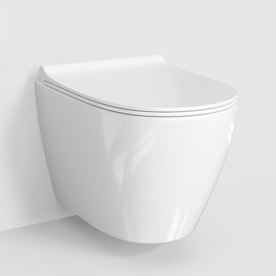 Унитаз с крышкой WasserKRAFT Mindel 2 в 1 H002.E034