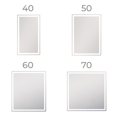 Зеркало Vigo Geometry Classic 600