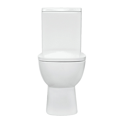 Унитаз-компакт Sanita Luxe Quadro Slim DM (тонкое сиденье дюропласт, микролифт) QDRSLCC01151022
