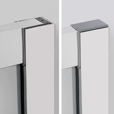 Душевой уголок 120х90х190 WasserKRAFT 45S07 Lippe