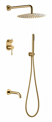 Душевой комплект Boheme Uno 464-2-MG matt gold, Uno Matt Gold