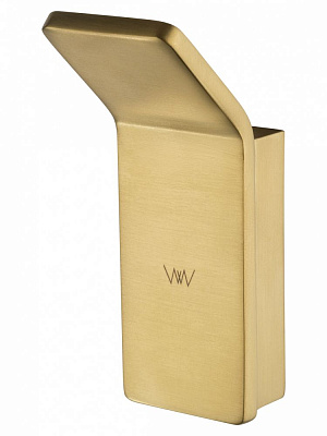 Крючок для ванной Wonzon & Woghand lotte, брашированное золото ww-8315a-bg