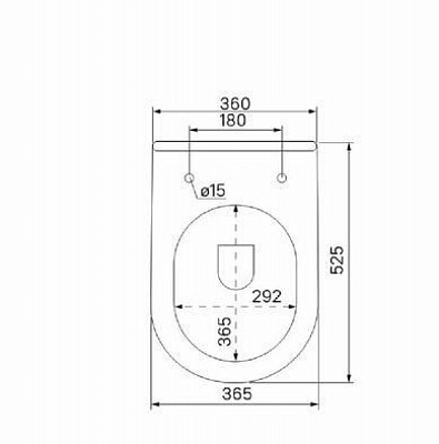 Сиденье для подвесного унитаза, Stone, белый, дюропласт, IDDIS, 947STOW3SK