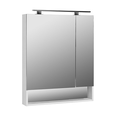 Зеркальный шкаф Roca The Gap 70 белый матовый ZRU9302749