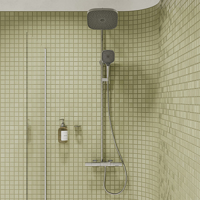 Душевая система с тропическим душем Iddis SpaHome SPHSBTKi06