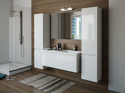 Комплект мебели Эстет Dallas Luxe 1150х482 правосторонний подвесной 1 ящик ФР-00002303