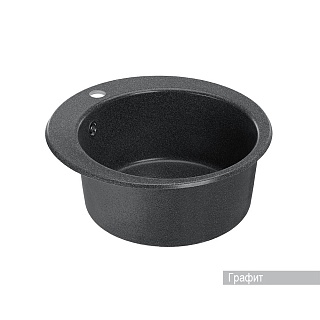 Мойка гранитная Акватон Иверия  графит 1A711032IV210