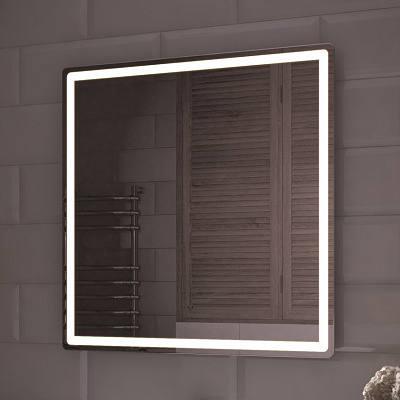 Зеркало в ванную с антизапотевателем Vigo Geometry Comfort 700