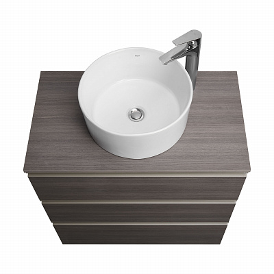 Тумба под раковину Roca The Gap 80 городской дуб 3 ящика A857406402