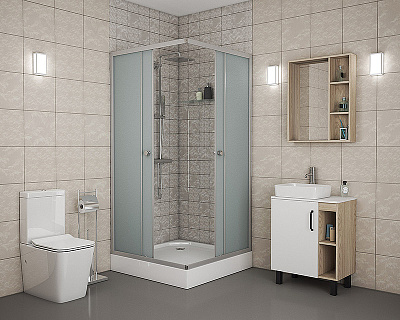 Душевой уголок Niagara Eco 90х90 NG-009-14Q