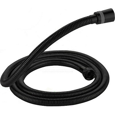 Душевой шланг усиленный чёрный 150см Gappo G45-3