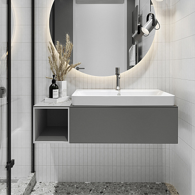 Раковина AQUATON Адриана 70 мебельная 1WH501628