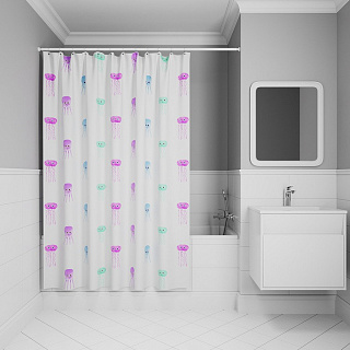 Штора для ванной 200x180 Iddis Base BO03P18i11