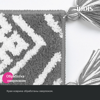 Коврик для ванной комнаты с кисточками Iddis Décor DT01P58i12