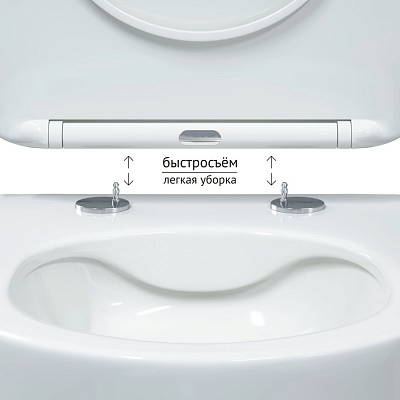 Унитаз подвесной Berges Ventas Rimless 082135