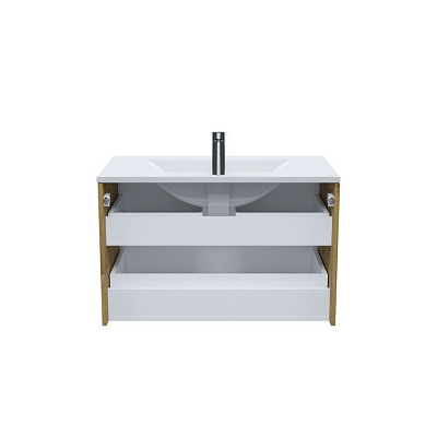 Тумба с умывальником подвесная Iddis Bild 80 см BIL80V0i95K