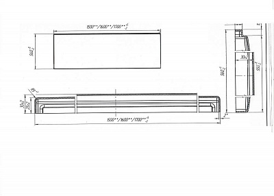 Панель фронтальная 160 1MarKa FLAT MG 02мгфл16