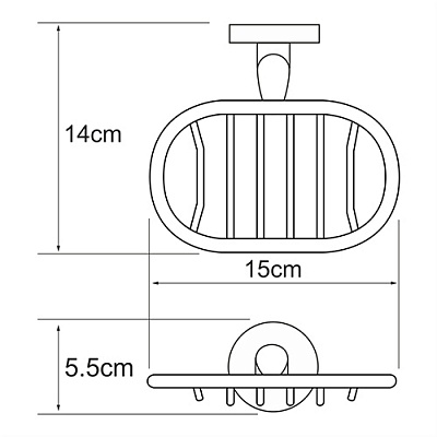 Мыльница решетка WasserKRAFT Rhein K-6269