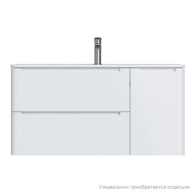 Тумба подвесная, белый, 100 см, IDDIS Edifice EDI10W1i95