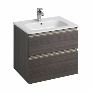 Тумба с раковиной Roca The Gap 60 2 ящика A857397402, городской дуб