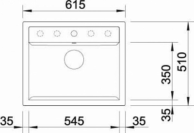 Мойка BLANCO DALAGO 6 514194 шампань