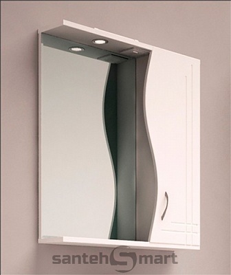 Шкаф-зеркало Vigo Alessandro 5-60 без подсветки правое