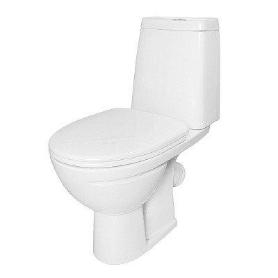 Напольный унитаз безободковый Sanita Марс WC CC Mars2-DM Rim WHTGS1