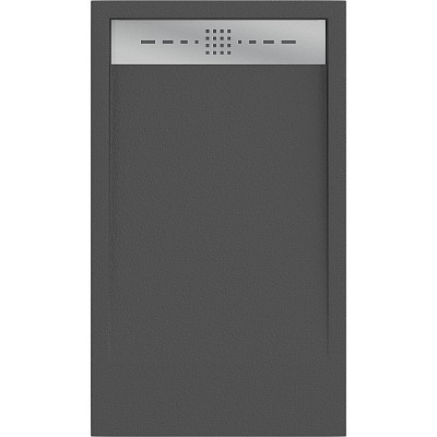 Поддон литьевой 160х90 GoodDoor Stella чёрный прямоугольный, ЛП00165