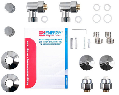 Полотенцесушитель водяной 600x300 Energy Classic EWTRCLASS0603000000