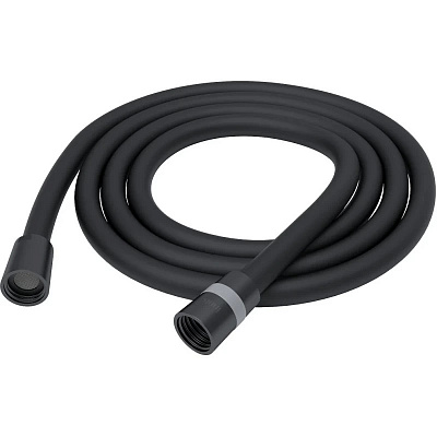 Шланг для душа черный матовый, силиконовый, 2м, Iddis Optima Home, OPH20BLi19
