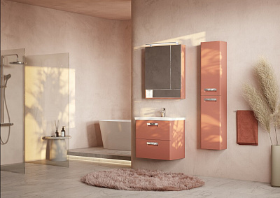 Зеркальный шкаф Roca The Gap Original 70 терракота ZRU9307841