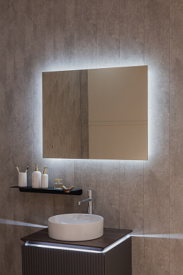 Зеркало 70х90 бесконтактный сенсор Silver Mirrors Daster LED-00002752