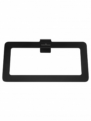 Кольцо для полотенец Wonzon & Woghand eclipse, черный матовый ww-v2201-mb