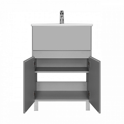 Тумба без раковины Aquaton Форест 60 туманный серый 1A278201FR4D0