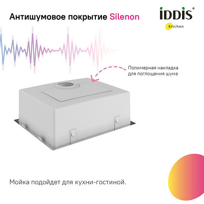 Мойка универсального монтажа Iddis Prime PRI54S0i77