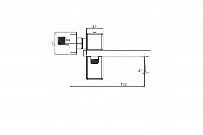 Смеситель для ванны Gappo G3218