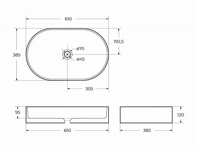 Накладная раковина BelBagno BB1479
