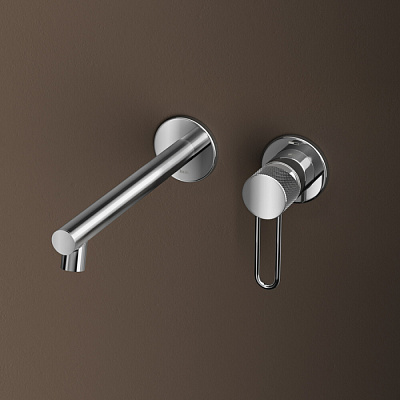 Встраиваемый смеситель для умывальника IDDIS Duna, хром глянцевый DUNSB00i65