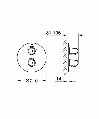 Термостат Grohe Grohtherm 1000 New 19985000 для душа