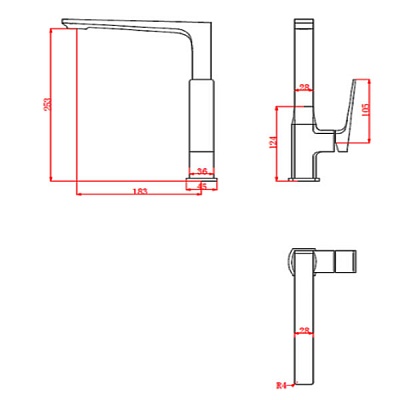 Смеситель для кухни Smart Лофт SM253501AA