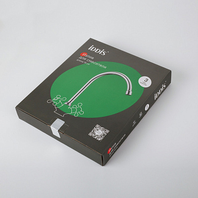 995F19C5SM излив для кухни,H-280 mm,L-190 mm,S.S.,chrome Optima Home