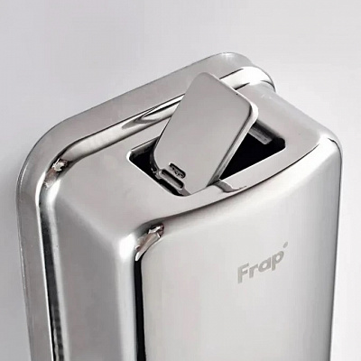 Frap F402 Дозатор настен.   хром 800мл