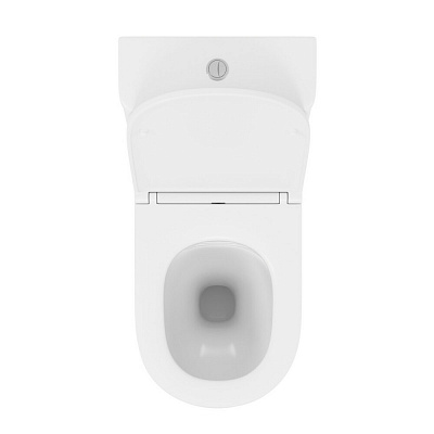 Унитаз безободковый напольный Vitra Vortex M50 тонкая крышка-сиденье с микролифтом 9889B003-7200