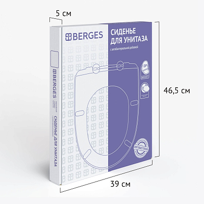 Сиденье для унитаза Berges Okus Slim SO 019603