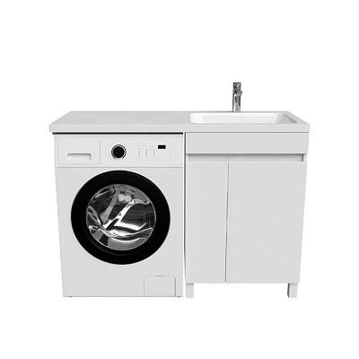 Тумба с умывальником для стиральной машины 120 см Iddis Optima Home OPH12RDi95K