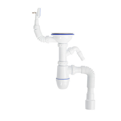 Мойка врезная с сифоном Iddis Strit STR48P0i77S